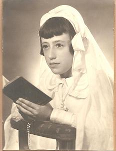 COMMUNIONS ORAN PAROISSE ST EUGENE 1947 Ferron Lucienne